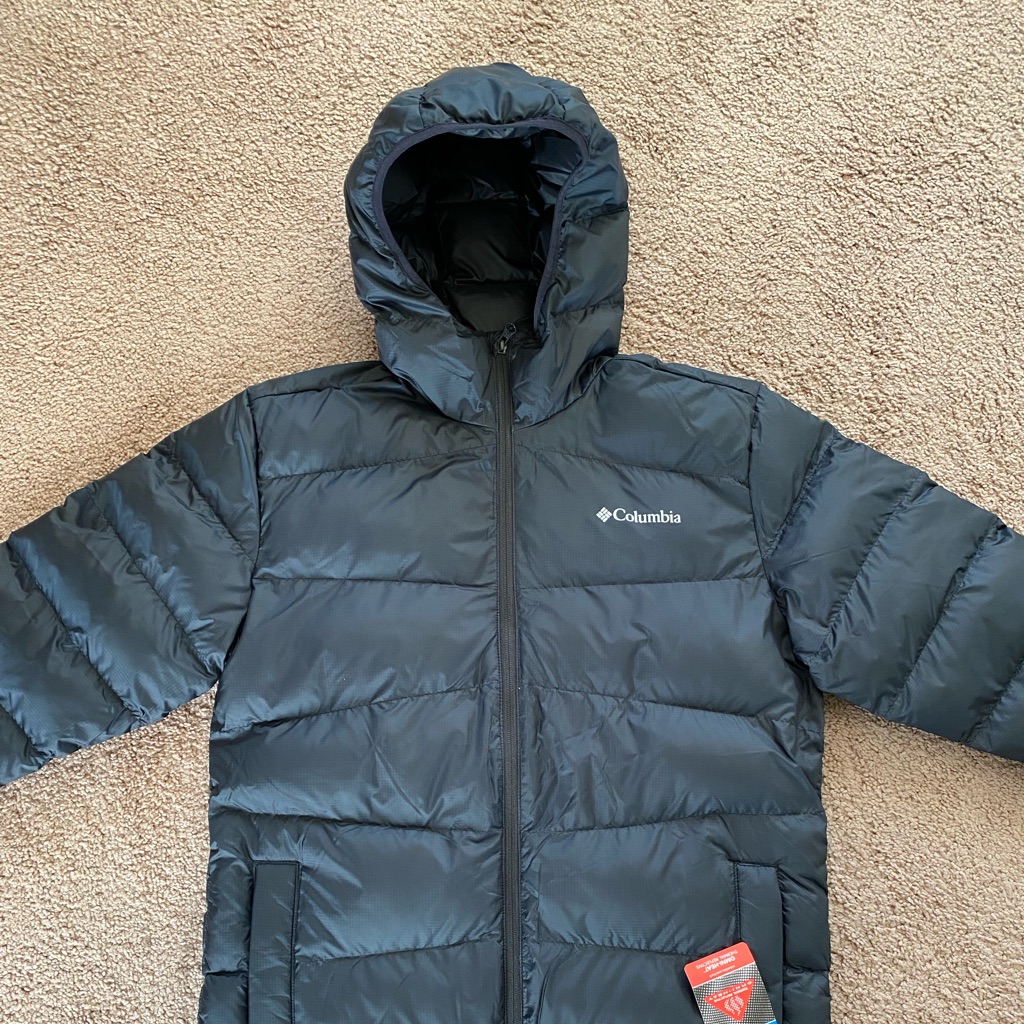 Black Columbia Snow Puffer Omniheat Jacket